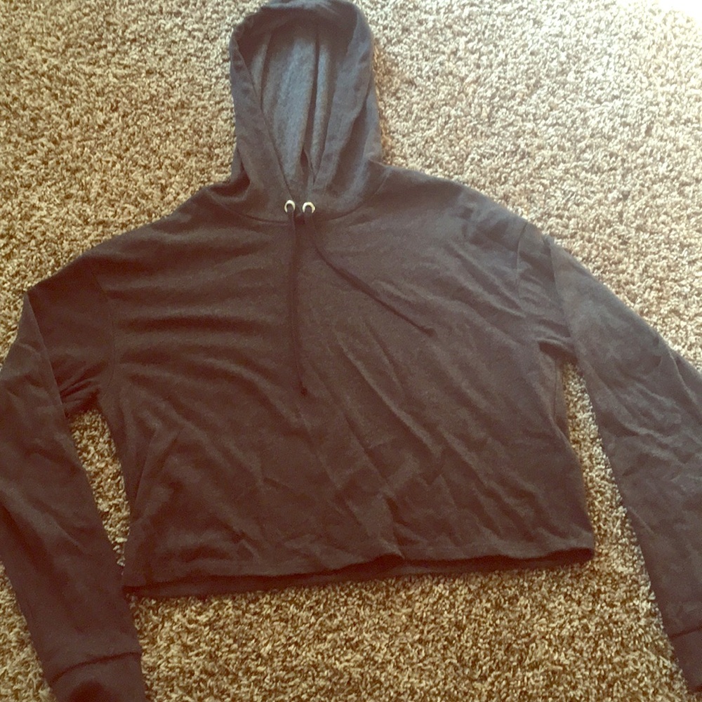 Crop top sweatshirt